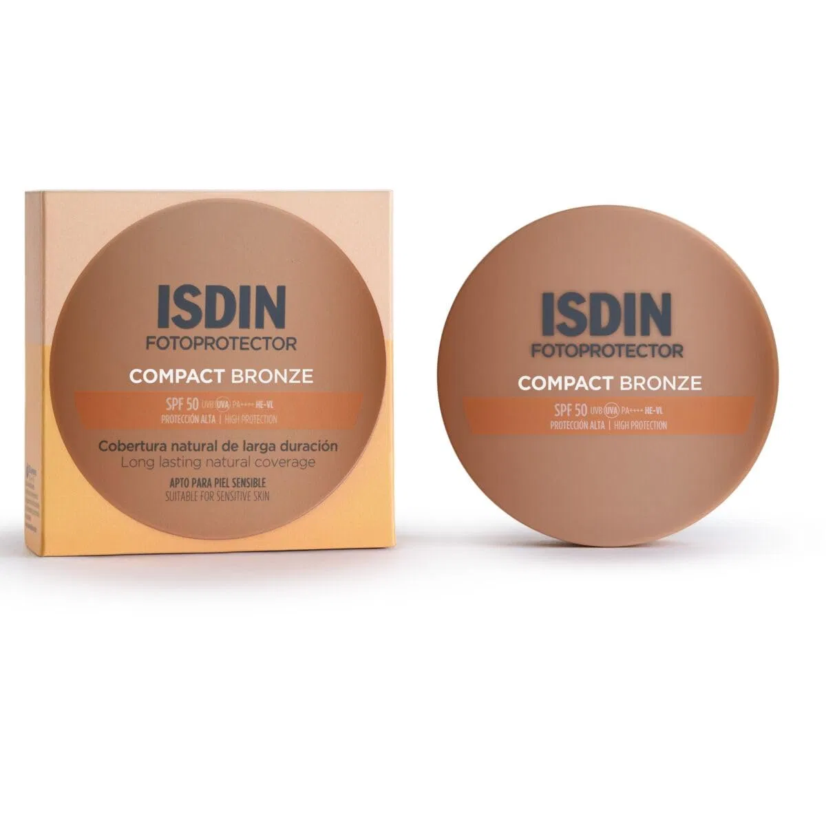 Компактный солнцезащитный крем для лица ISDIN Fotoprotector Compact BRONZE SPF50 10 г Isdin