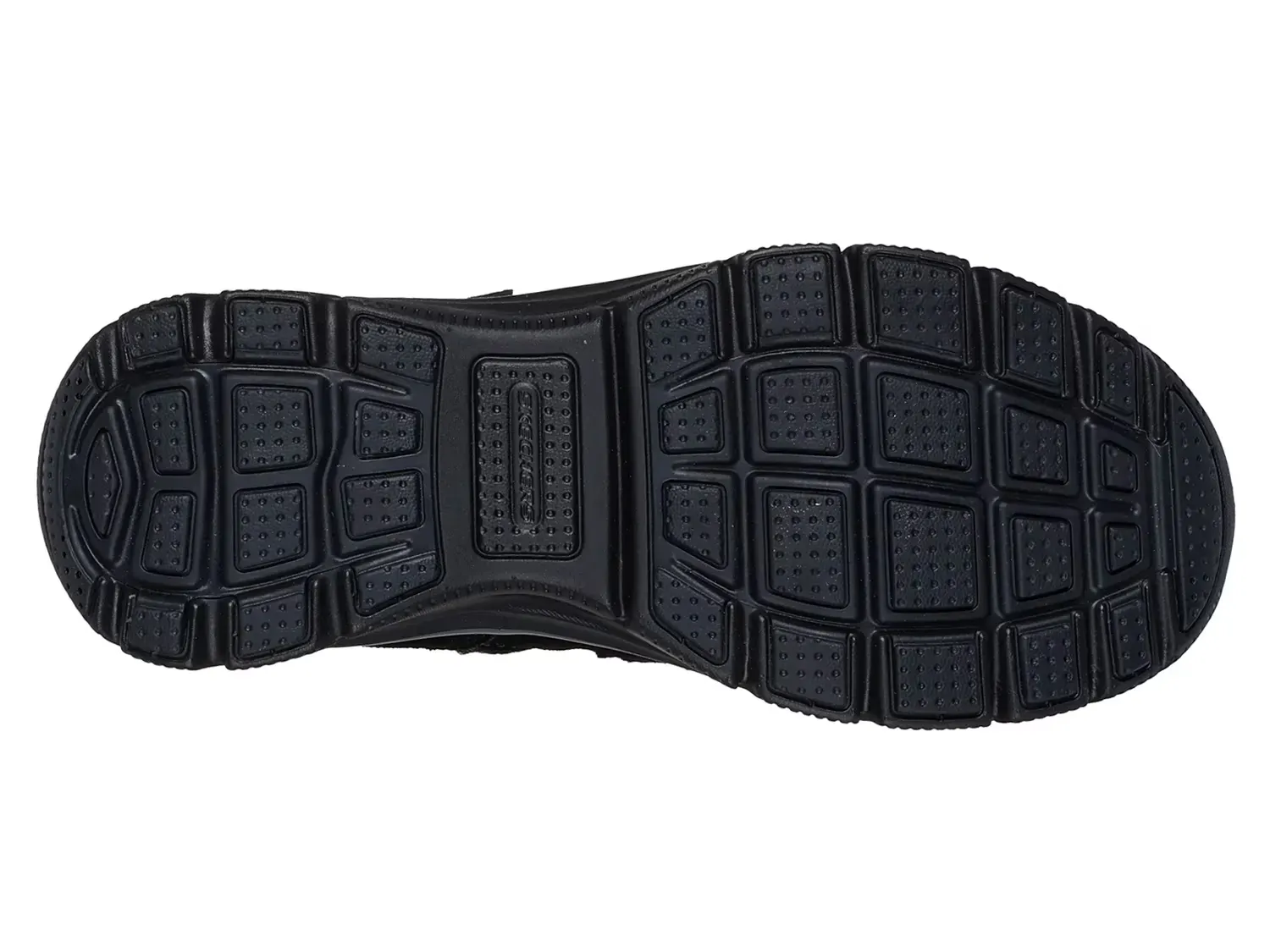Ботинки женские Skechers Easy Going с увеличенной полнотой, черный — фото 3
