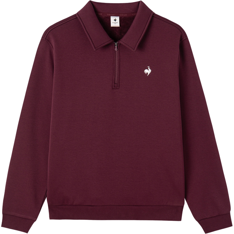 

Флисовые худи и свитшоты с подкладкой Unisex Le Coq Sportif, красный