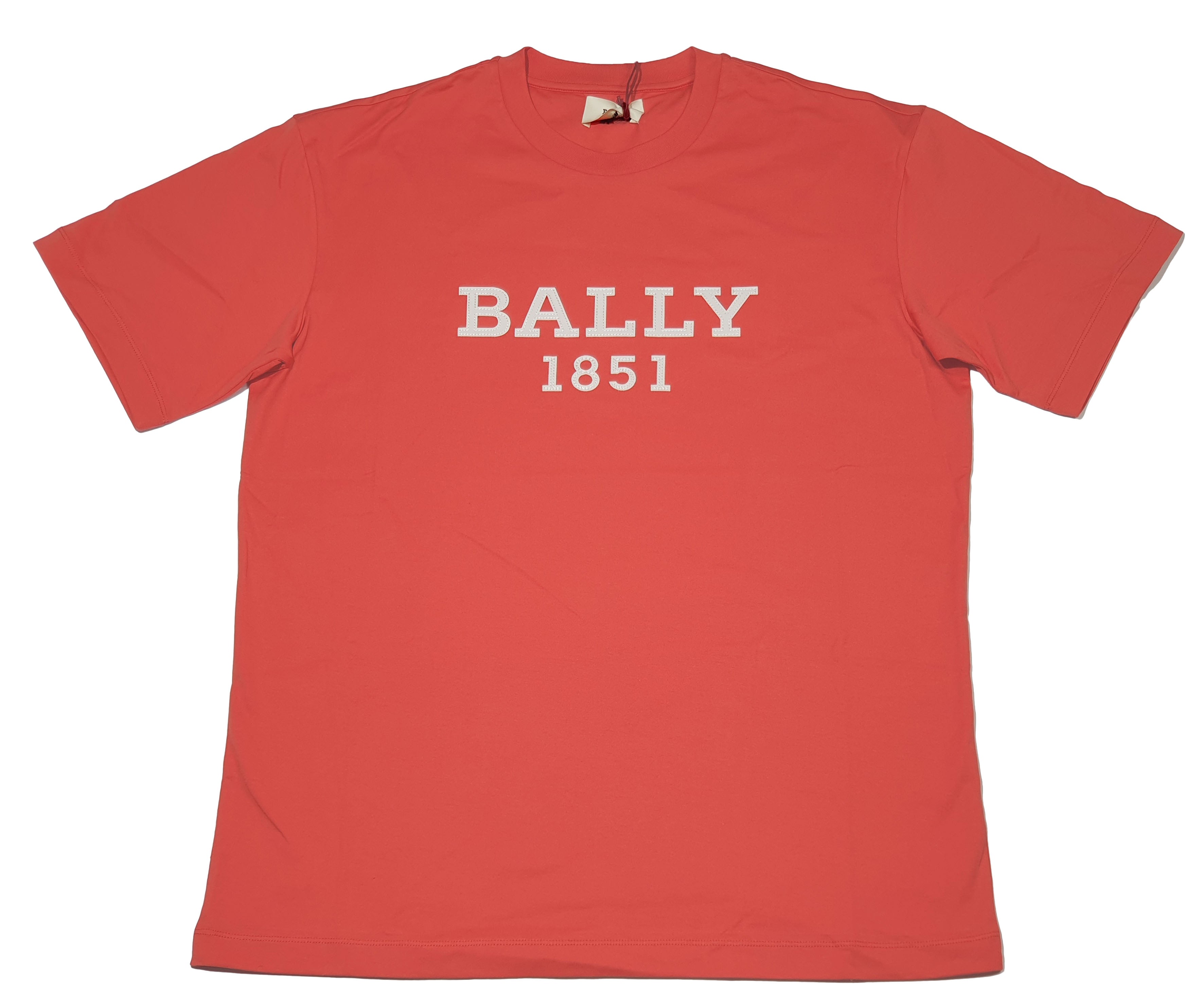 

Футболка мужская Orange River из 100% органического хлопка с логотипом Bally 6303788, оранжевый