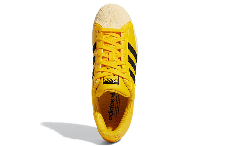 Кроссовки Adidas Originals Superstar Bold Gold Easy Yellow — фото 4