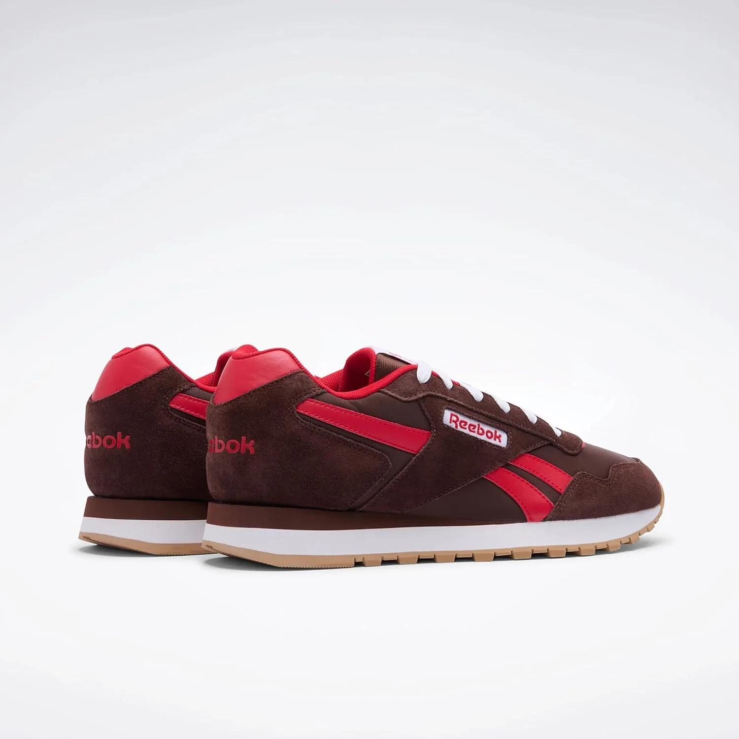 Мужские кроссовки/спортивная обувь Reebok, белый/красный/коричневый — фото 4
