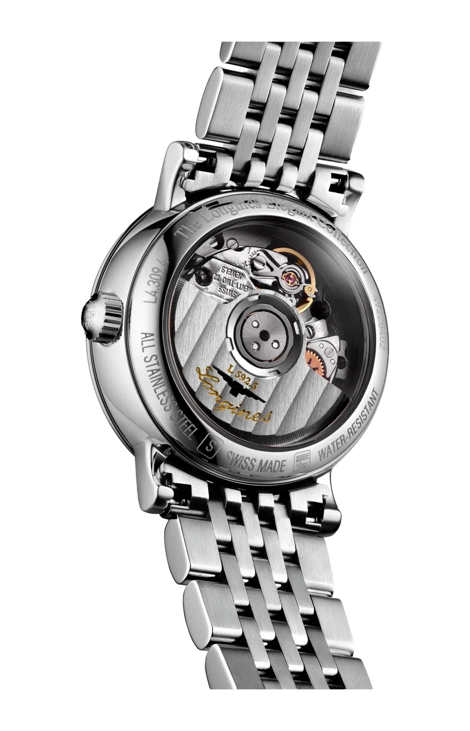 Коллекция LONGINES Elegant - L4.309.4.18.6, серебряный — фото 2