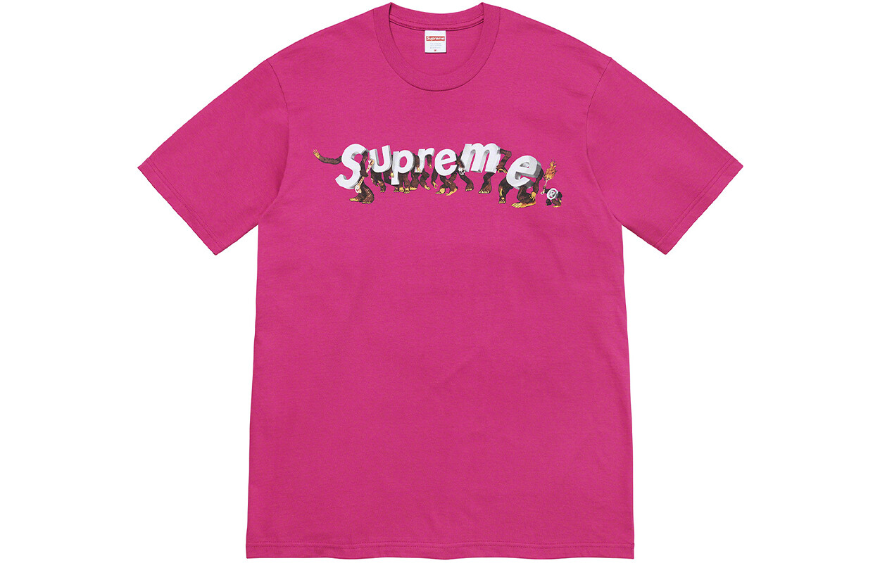 Футболка Supreme Apes Tee, черный — фото 2