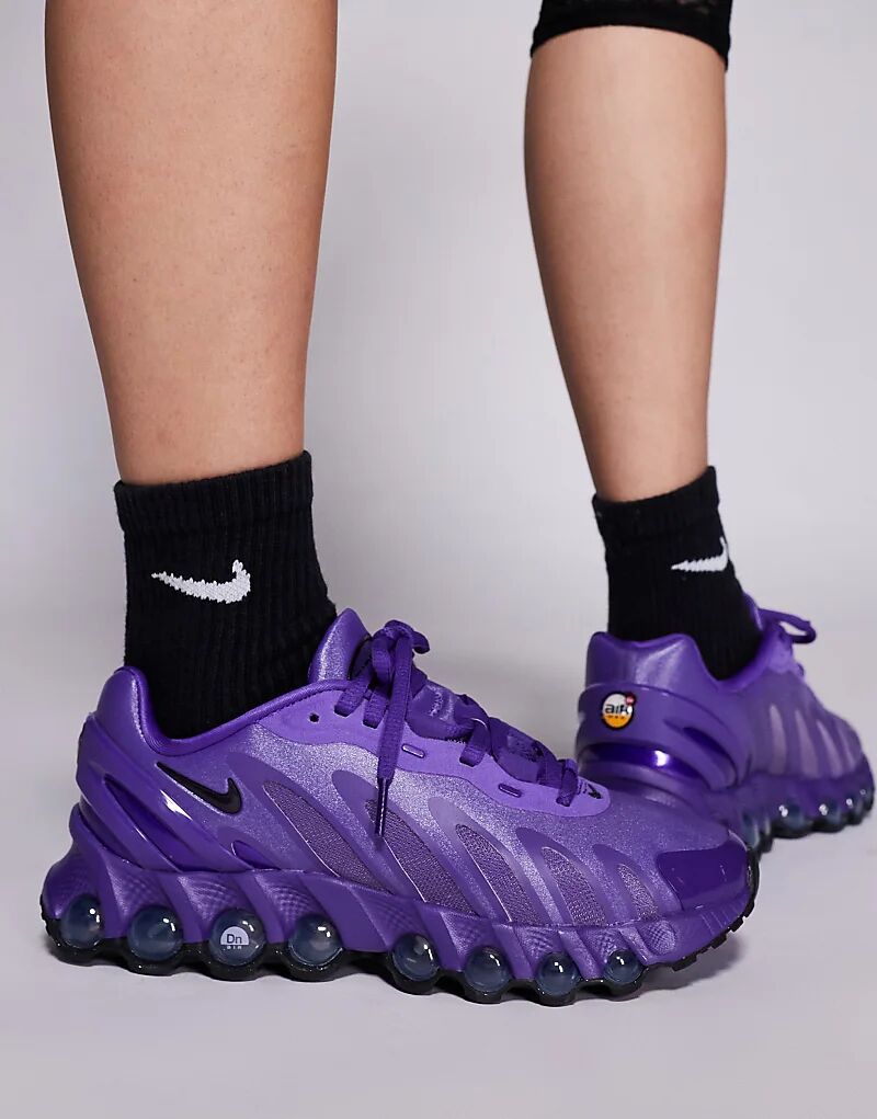 Кроссовки Nike Air Max DN8 фиолетового и черного цветов