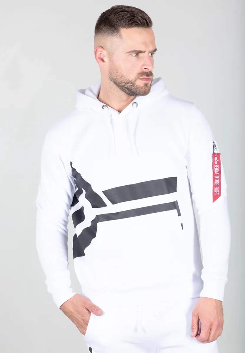 

Толстовка Alpha Industries " Alpha Industries Мужчины - Толстовки с капюшоном с логотипом сбоку", белый