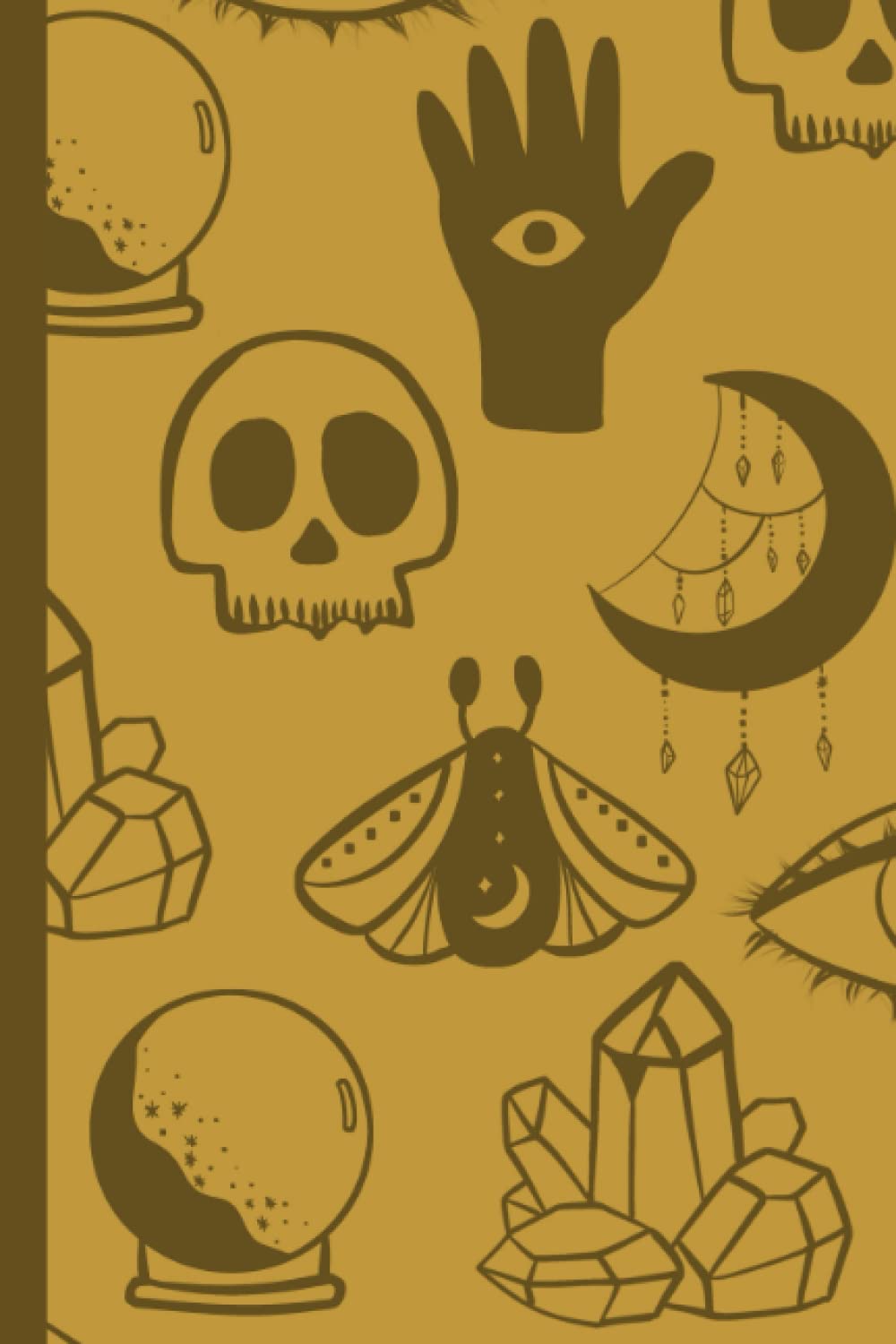 

Notebook Manifesting Journal Class Notes Witch Pattern Eyes Line 9.6 in (Spanish Edition) (Independently published)