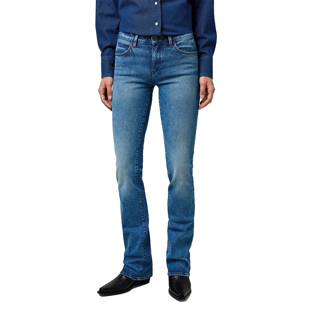 

Джинсы Wrangler 112373180 Bootcut, синий