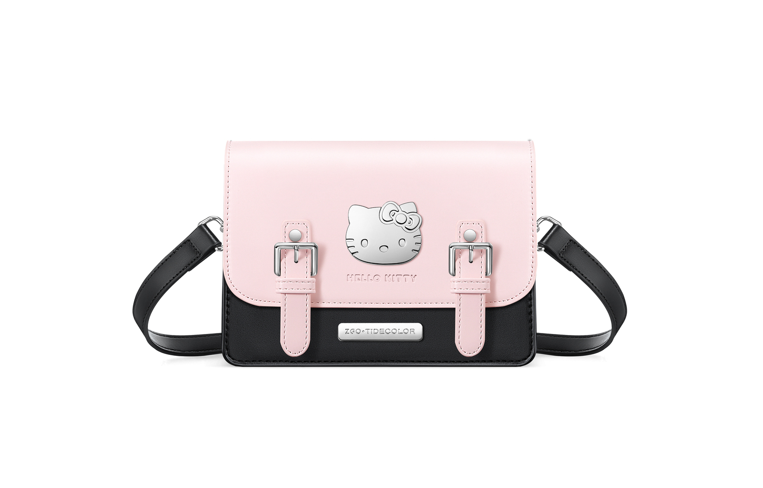 

Zgo Сумка через плечо Санрио Хелло Китти, Pink Black