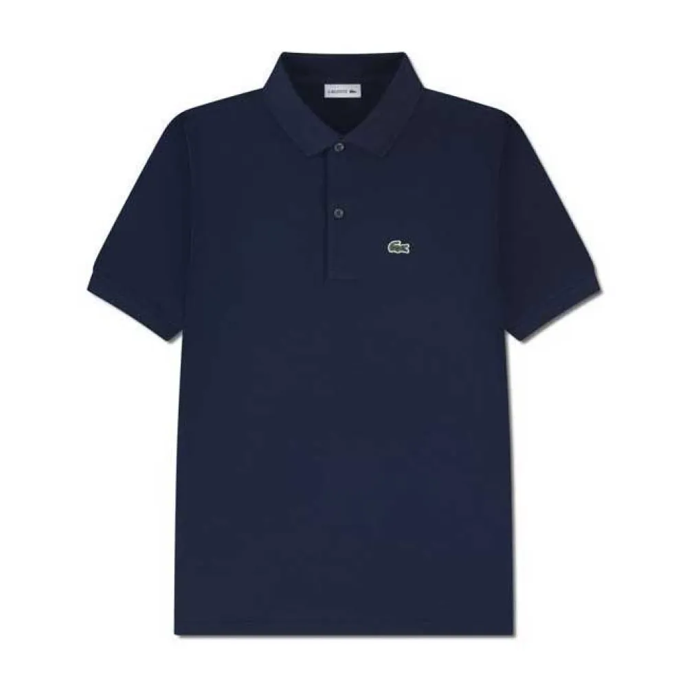 Детская рубашка-поло Lacoste 947354 с коротким рукавом Lacoste kids, синий