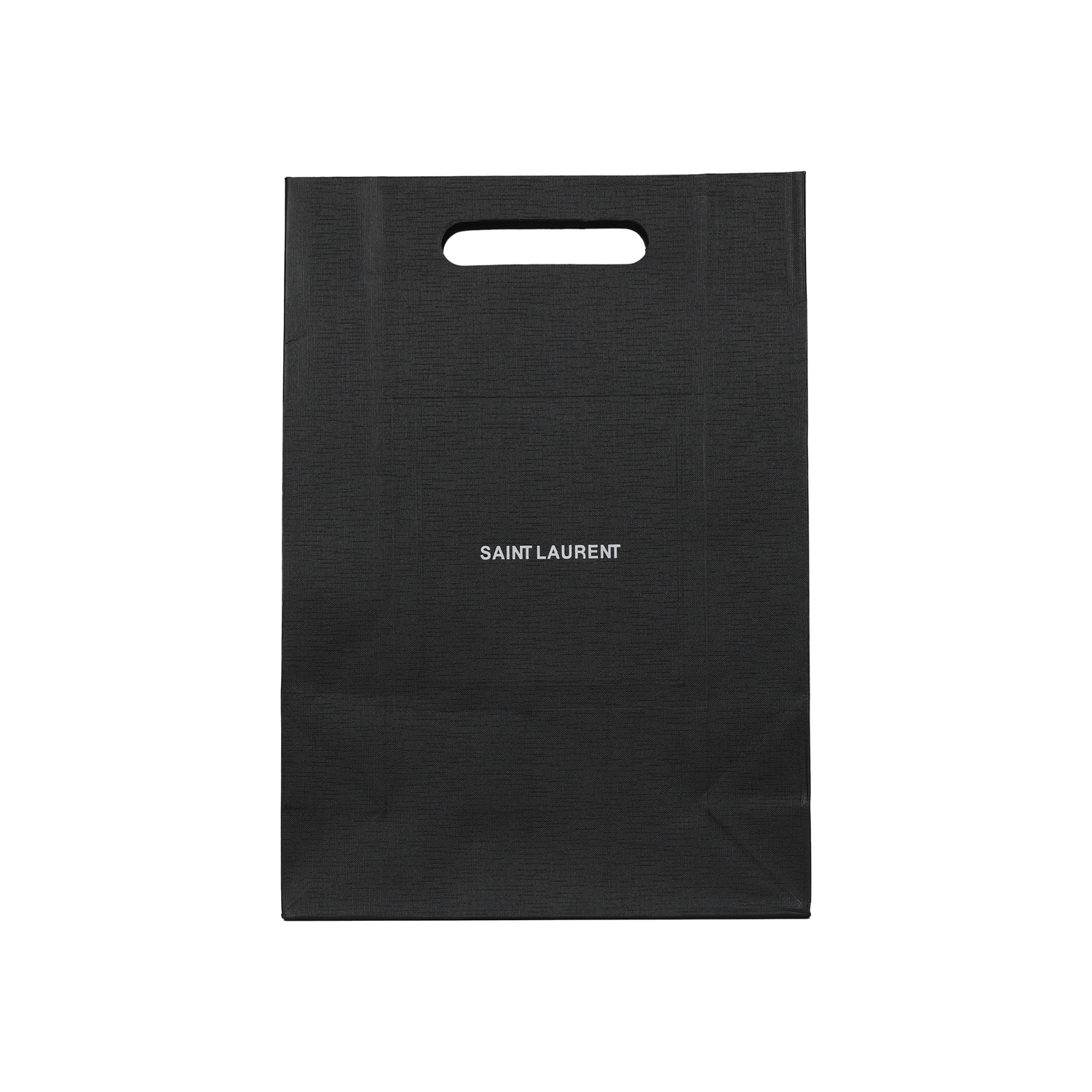 SAINT LAURENT Прямоугольные солнцезащитные очки в оправе с логотипом, Black Silver — фото 3