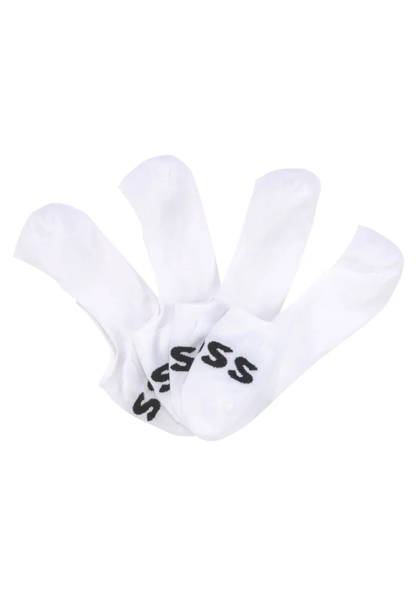 

Деловые носки BOSS "2P SL Uni Logo CC" (упаковка, 2 пары, 2 шт.), с надписью логотипа BOSS, белый