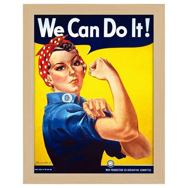 

Рамка для фотографий LegendArte Poster We Can Do It! цвет eiche
