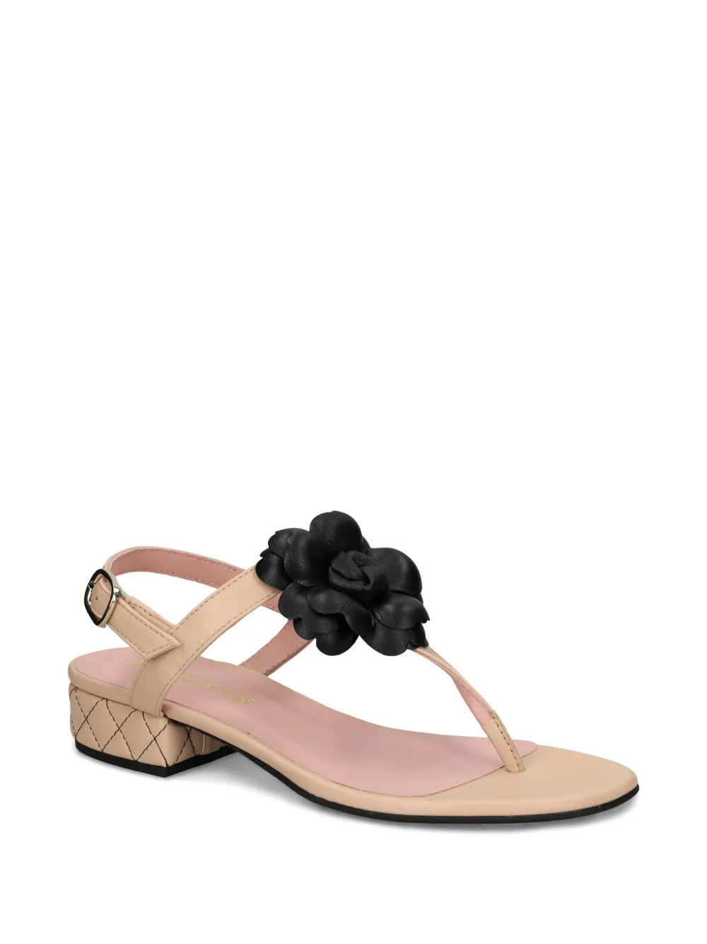Босоножки с цветочной аппликацией Pretty Ballerinas, нейтральный — фото 2