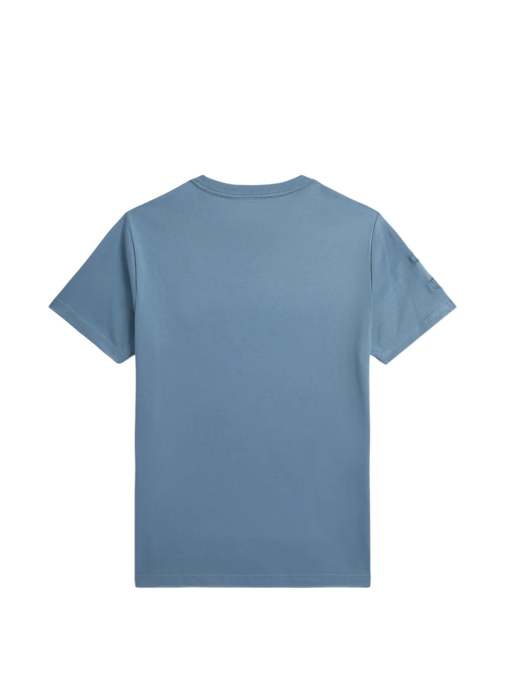Футболка с вышивкой Big Pony Polo Ralph Lauren Kids, синий — фото 2