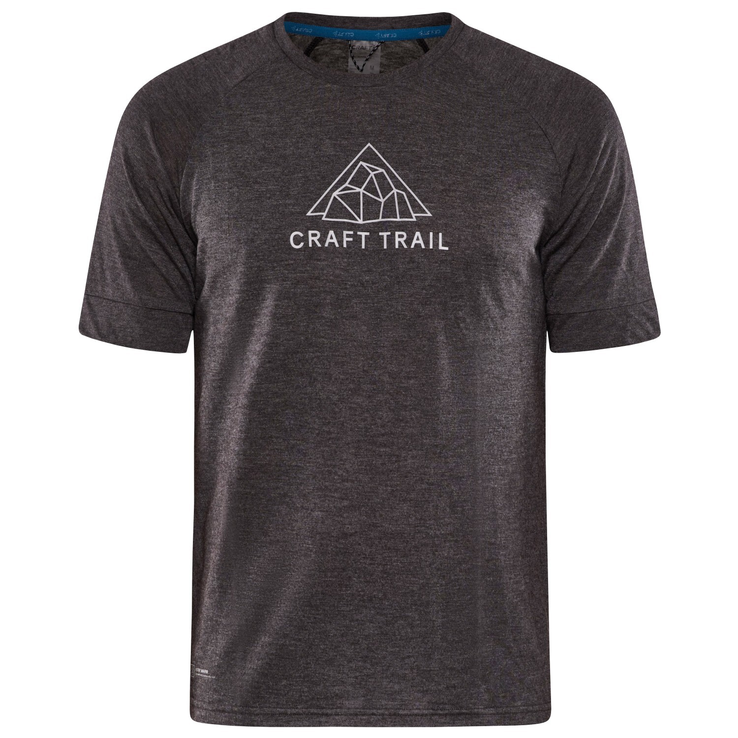 

Рубашка из мериноса Craft Pro Trail Wool S/S Tee, цвет Black/Melange