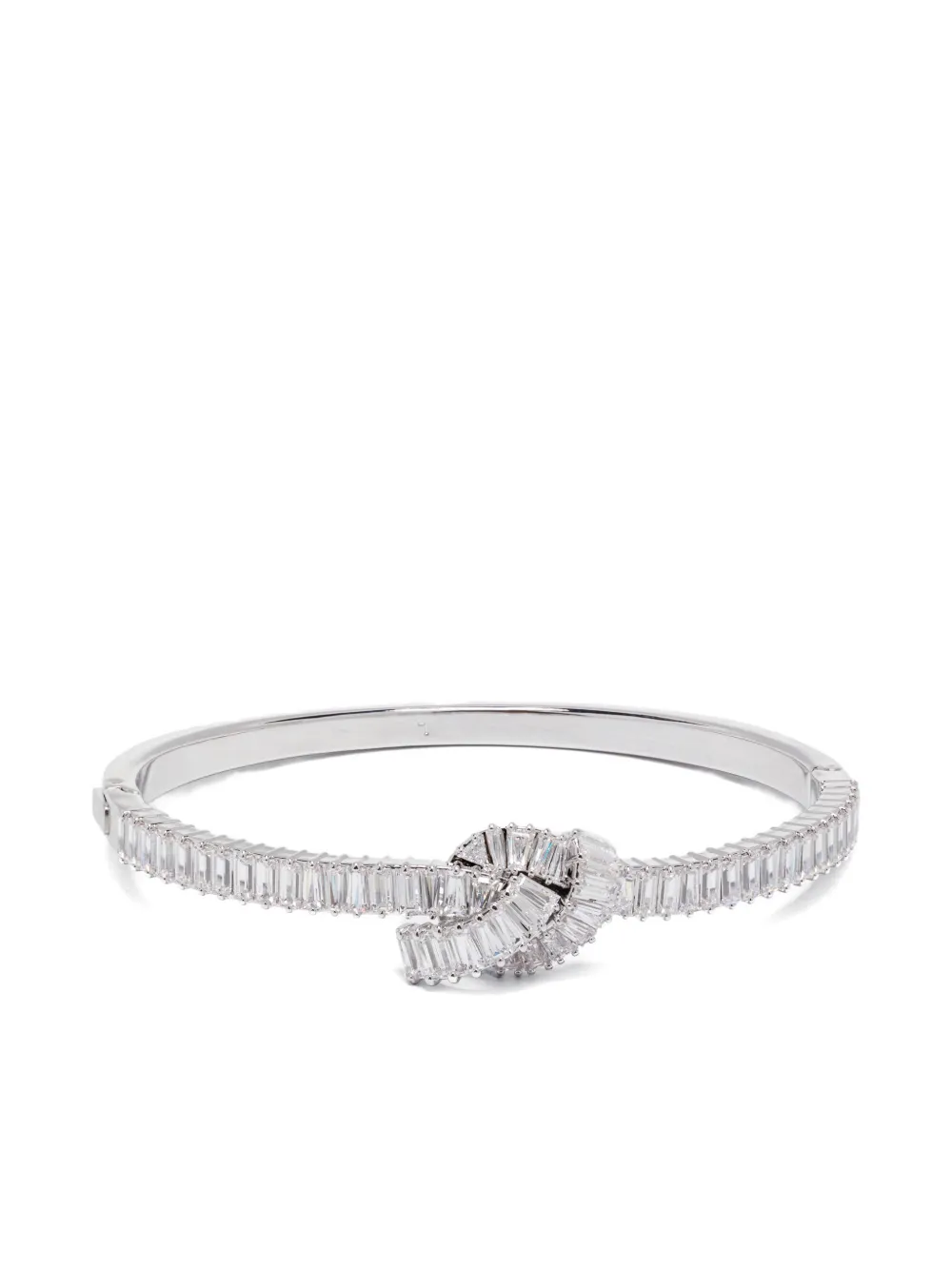 

Браслет с узелком Swarovski, серебяный