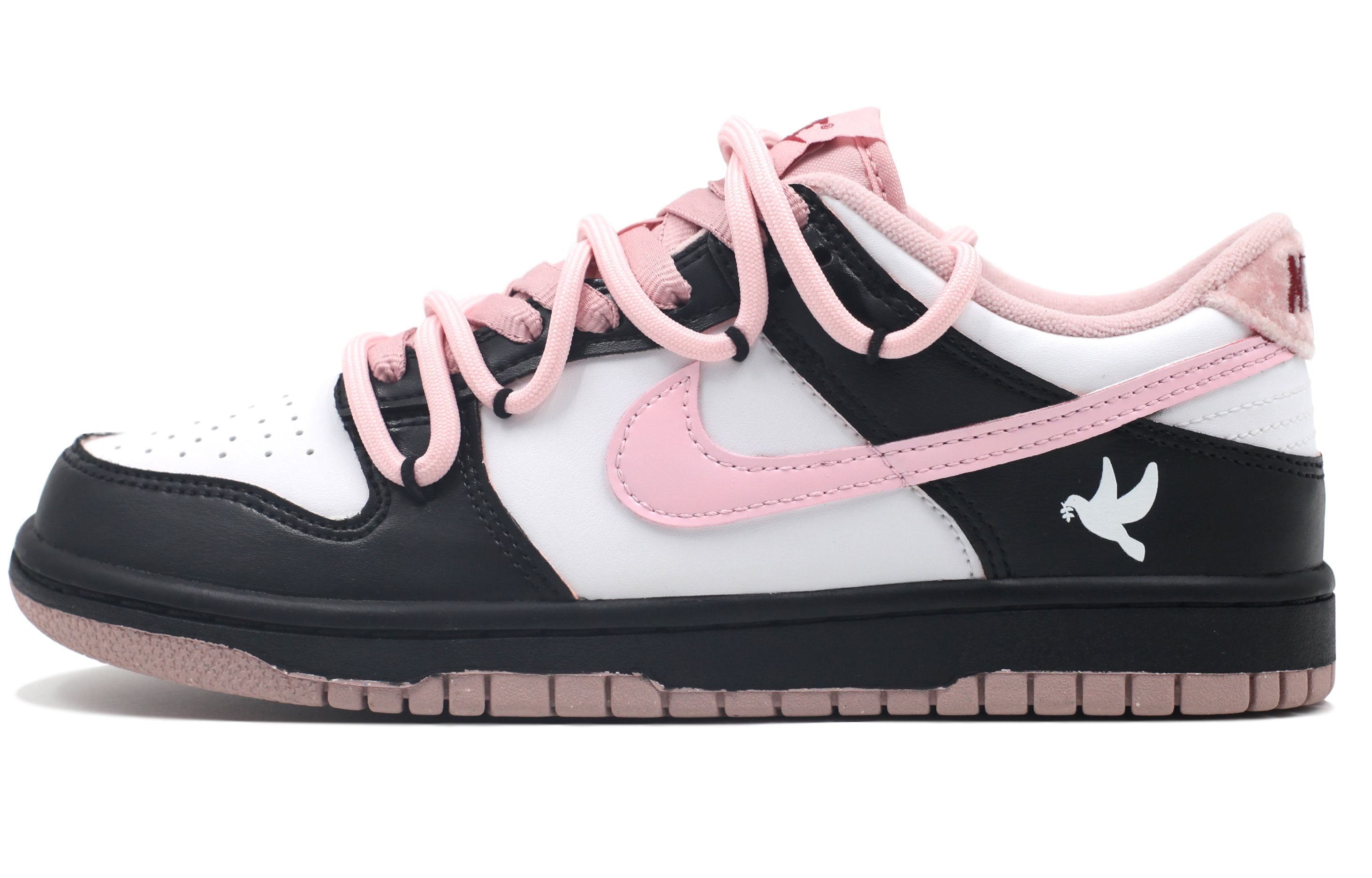 

Nike Детские кроссовки для скейтбординга Dunk White Dove Low Top для подростков
