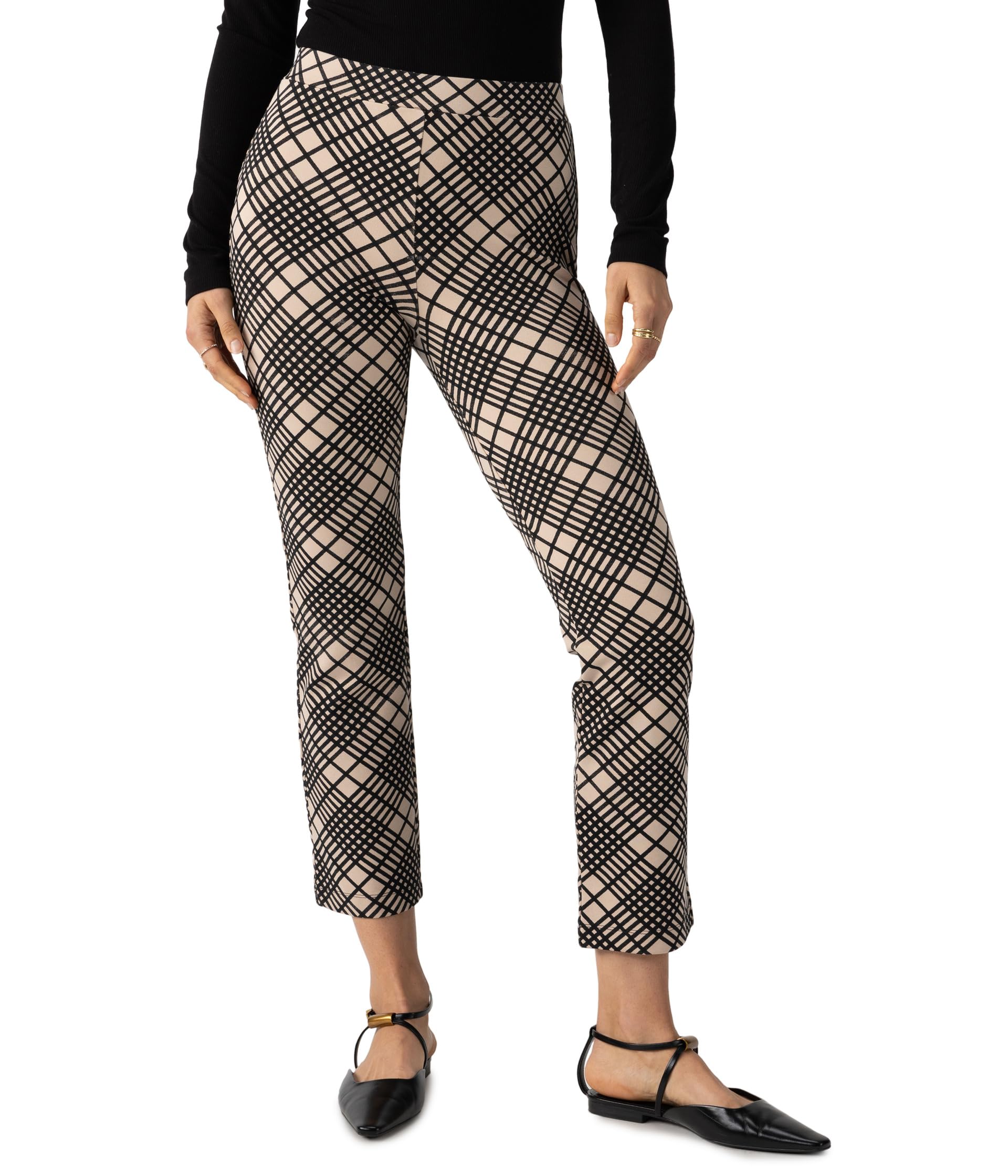 

Брюки Sanctuary Carnaby Kick Crop, цвет Graphic Plaid