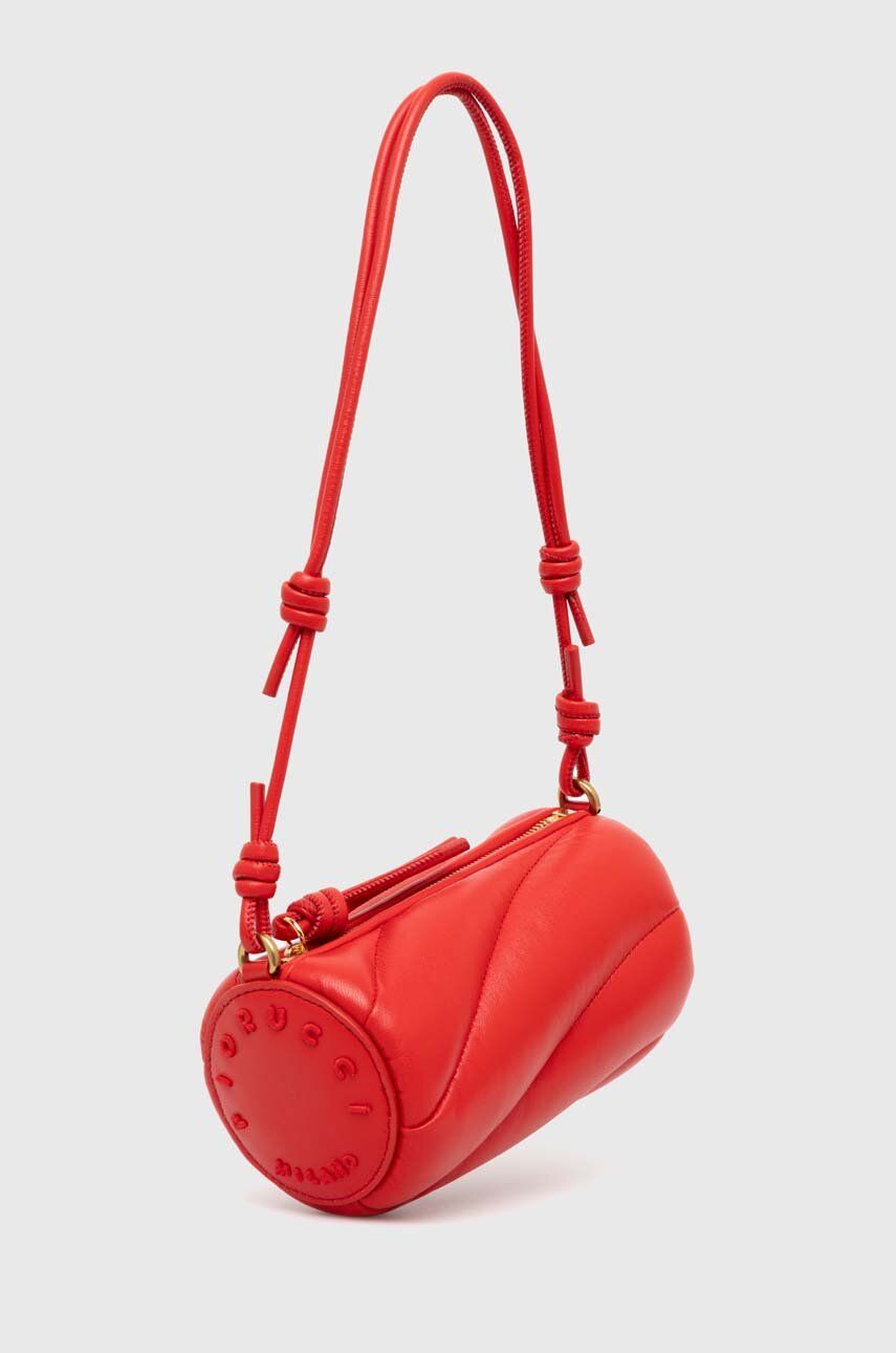 

Кожаная сумка Mini Mella Fiorucci, красный
