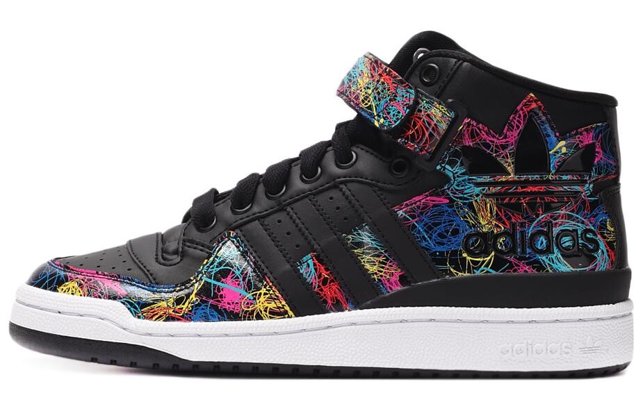 

Кроссовки adidas originals FORUM Skateboarding Shoes Men Mid-top, черный