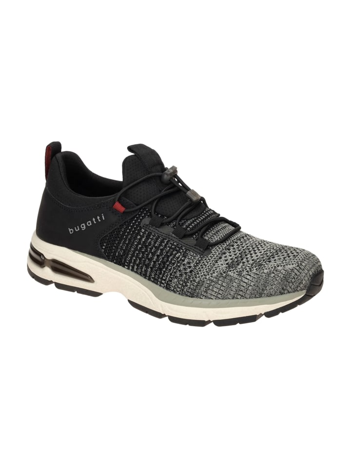 

Bugatti Спортивные кроссовки на шнуровке серого цвета