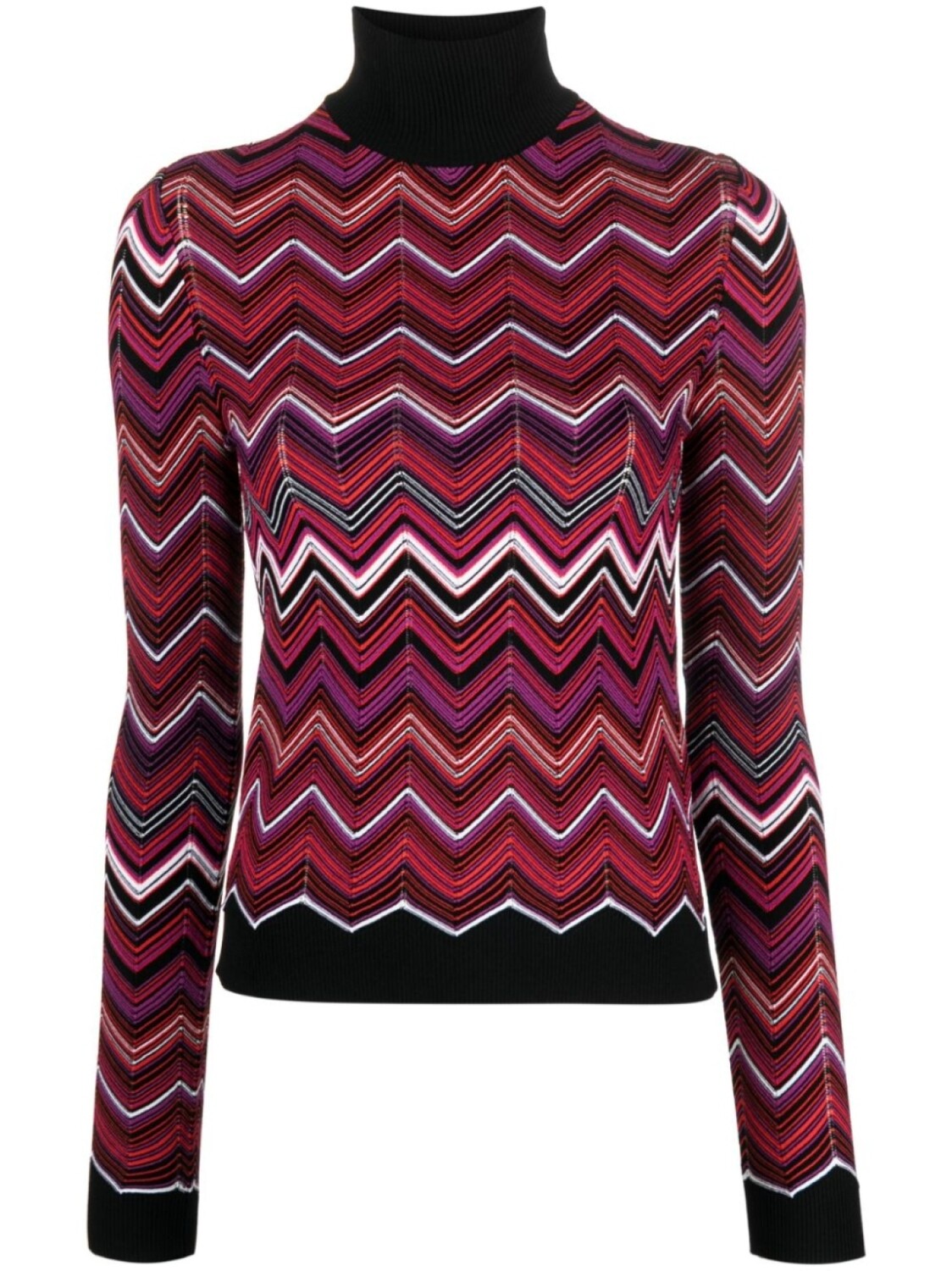 

Missoni джемпер с узором зигзаг, красный
