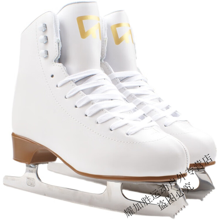 

JACKSON Коньки для фигурного катания CLCEY для женщин, мужчин и детей, модель Upgraded White, размер 32