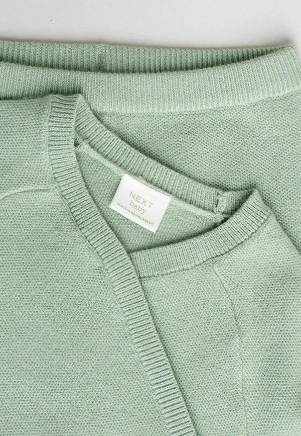 Кардиган стандартного кроя Next, Sage Green — фото 4