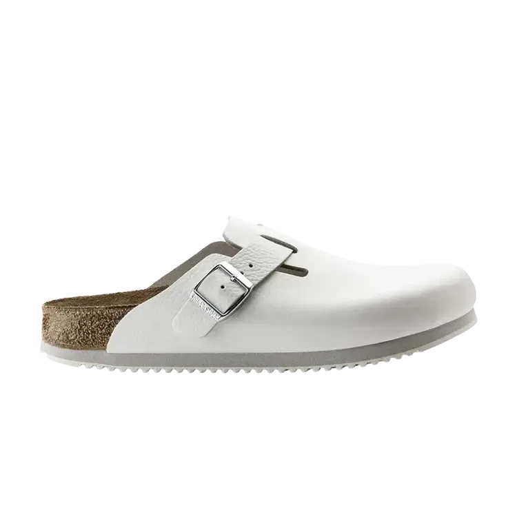 Сандалии с мягкой стелькой Birkenstock Boston, белый