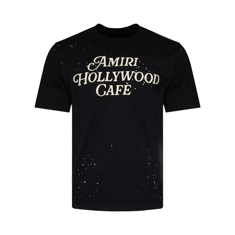

Футболка Amiri Hollywood Cafe Tee 'Black', черный