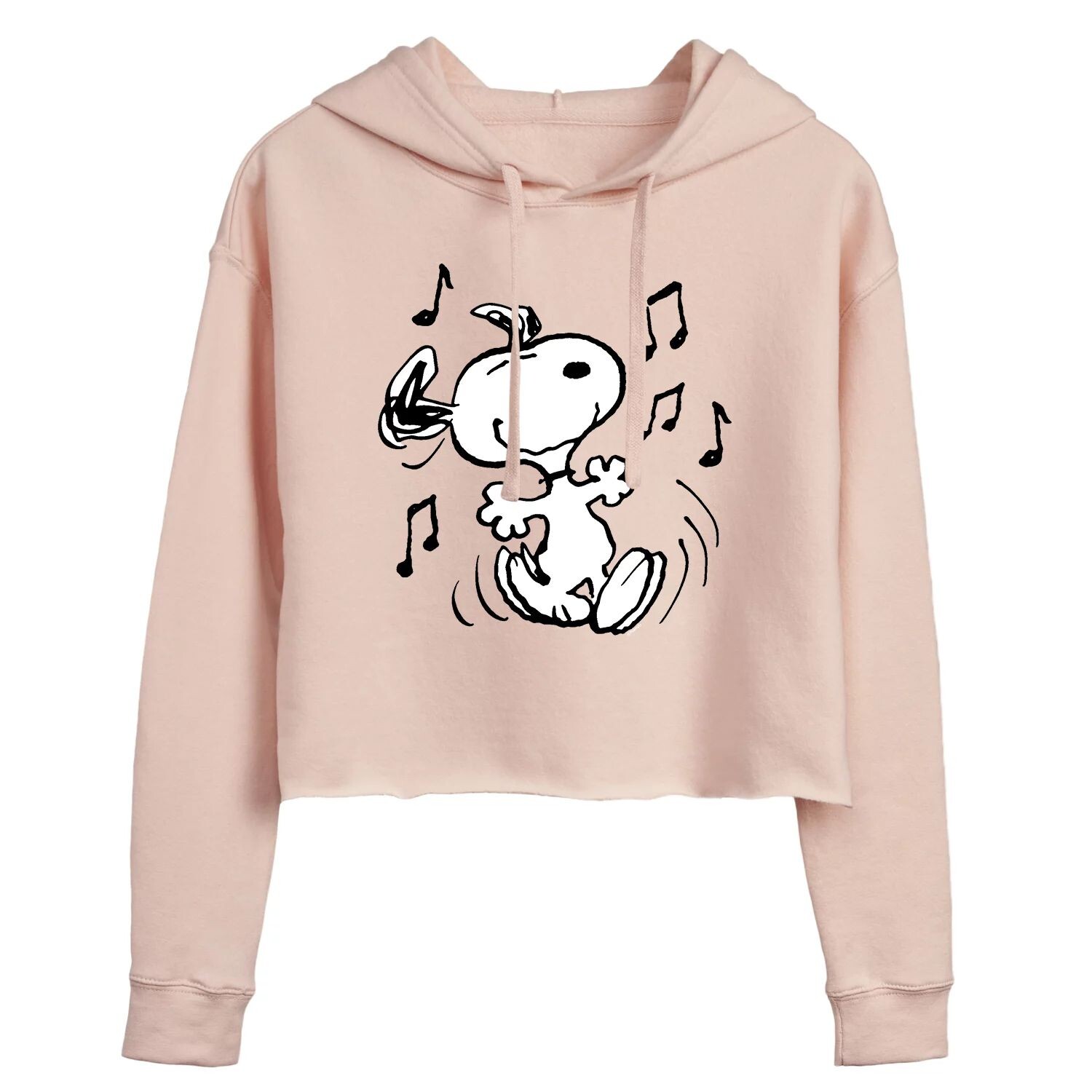 

Худи с рисунком Peanuts Snoopy Dancing Peanuts Snoopy Dancing Licensed Character, розовый