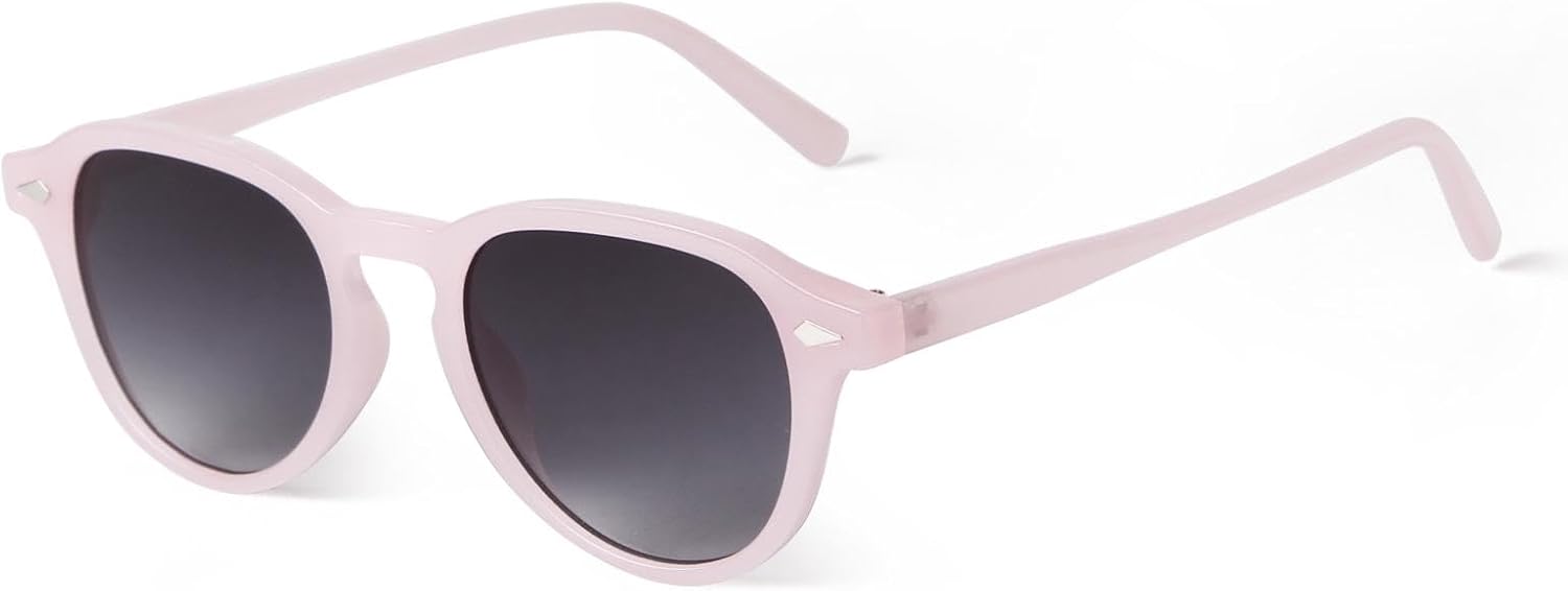 

Винтажные круглые солнцезащитные очки для женщин в стиле ретро с заклепками, градиентные квадратные солнцезащитные очки в стиле панк, очки с защитой от УФ-излучения UV400 WNCKSQ, C5