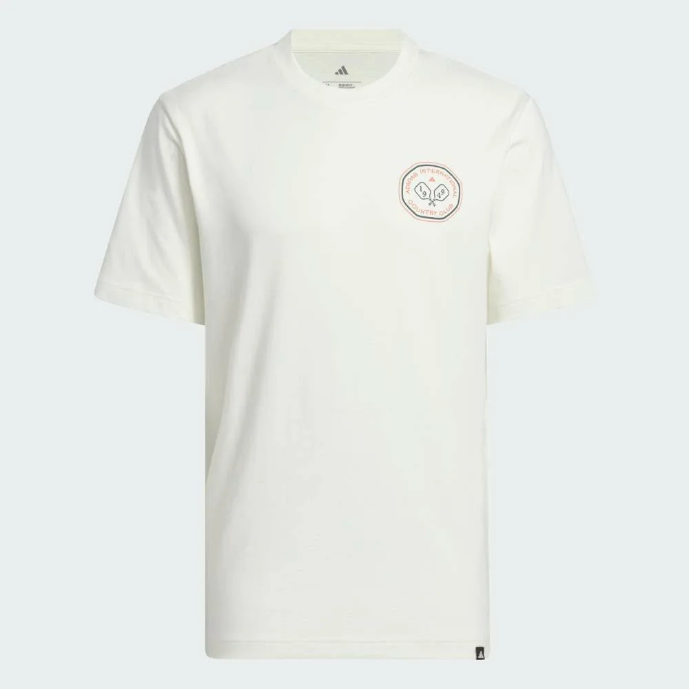 Футболка с коротким рукавом Country Club Scenic Graphic Adidas, white — фото 4