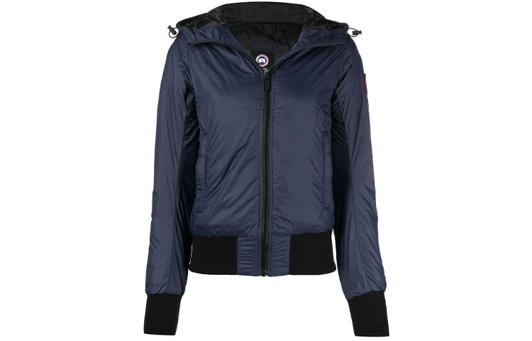 

Женский пуховик Canada Goose, темно-синий