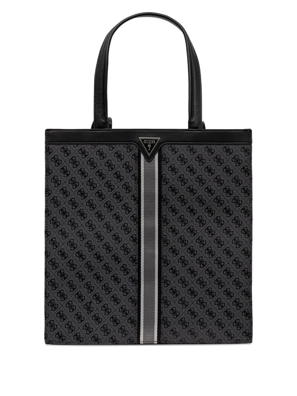 

Сумка-тоут Milano в полоску GUESS USA, черный