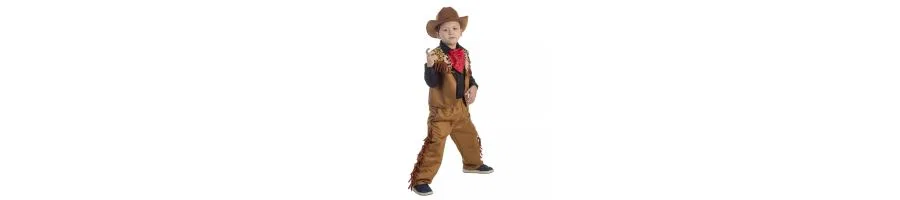 Детский костюм ковбоя Дикого Запада Dress Up America, коричневый — фото 2