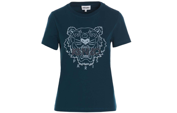 

KENZO Футболка женская темно-синие