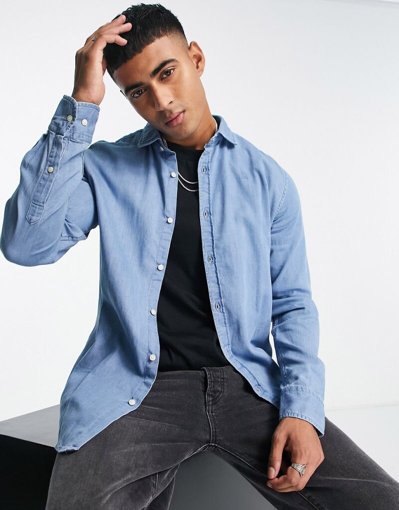 

Синяя джинсовая рубашка Scalpers