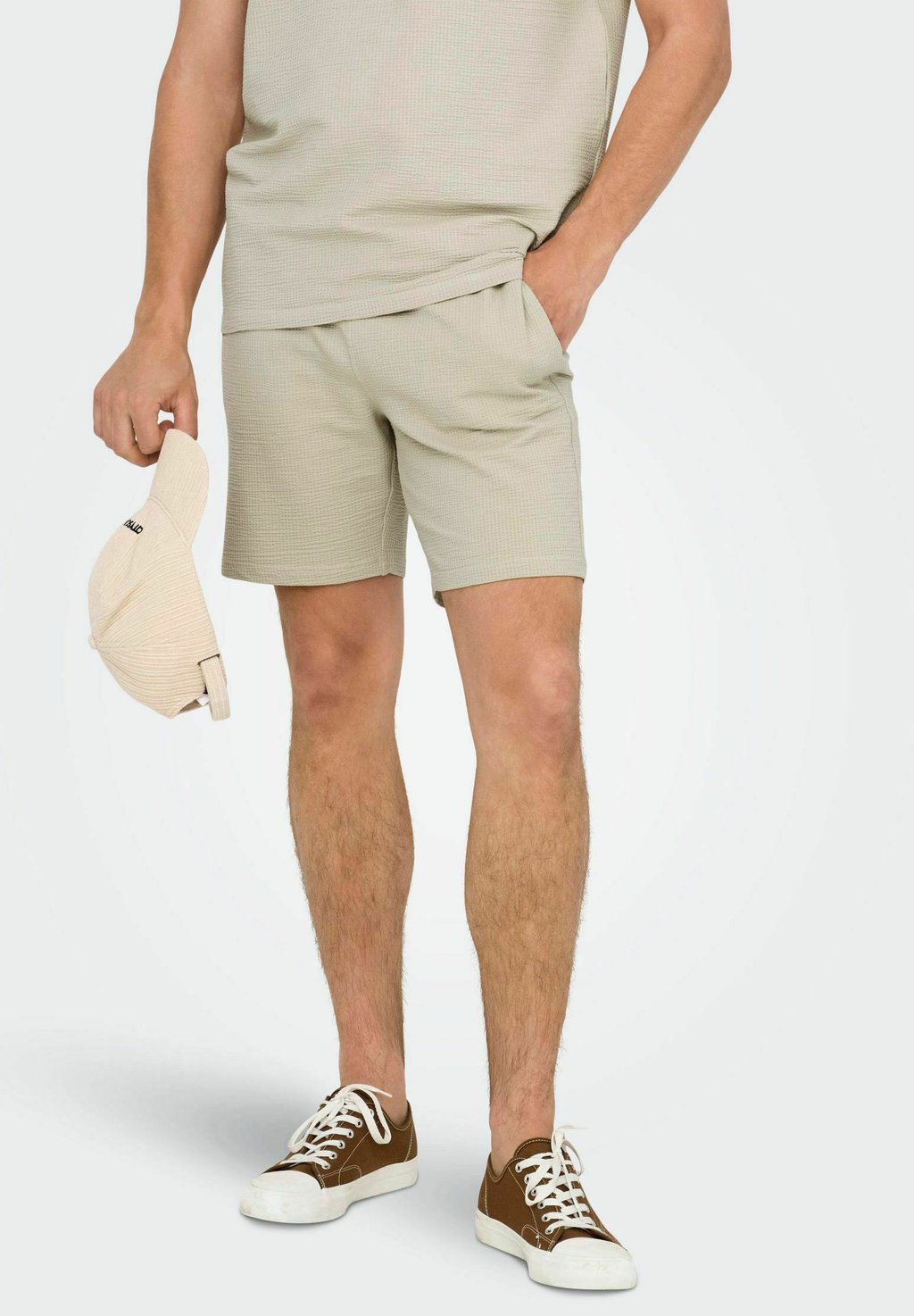 

Шорты JOGGING ONSKIAN NORMAL GESCHNITTEN Only & Sons, серебряный