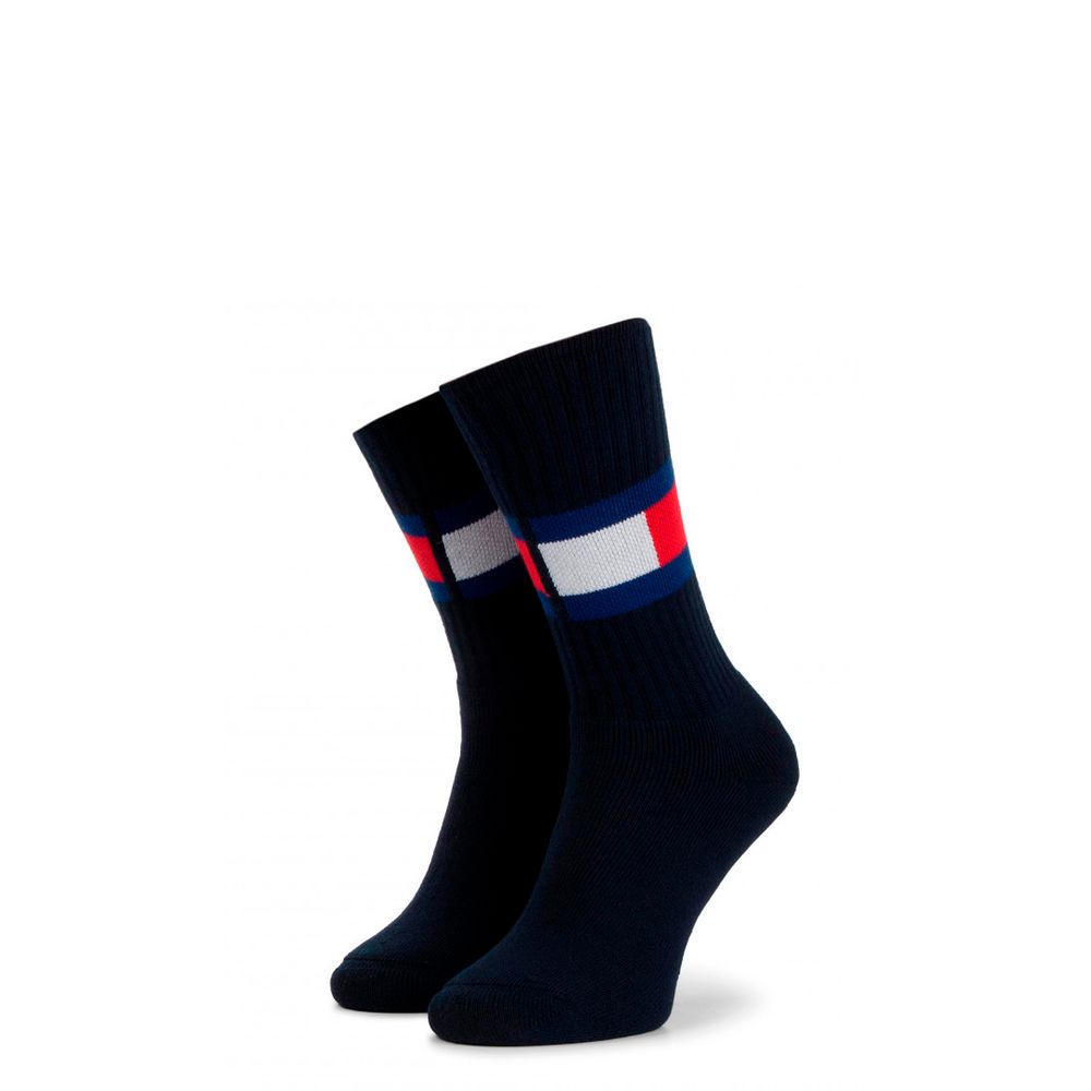 

Синий хлопковый носок Tommy Hilfiger