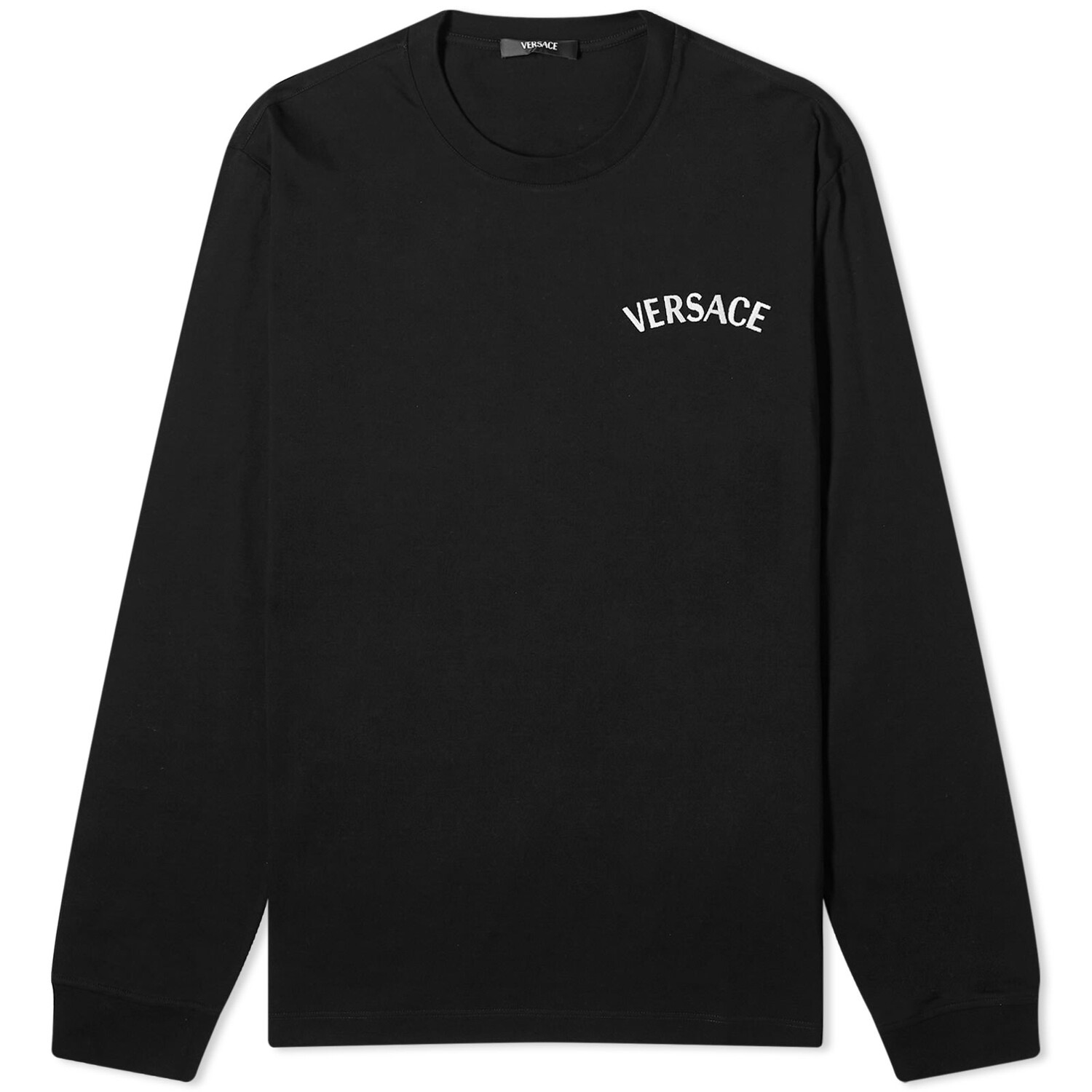 

Лонгслив Versace Milano L/S Tee, черный