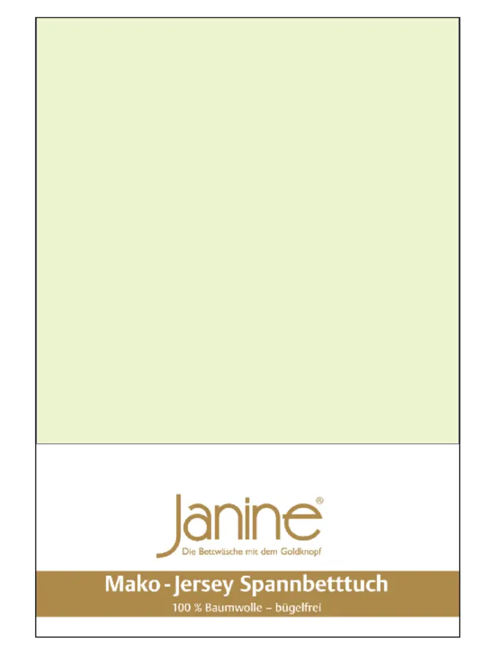 

Простыня Janine, цвет limone