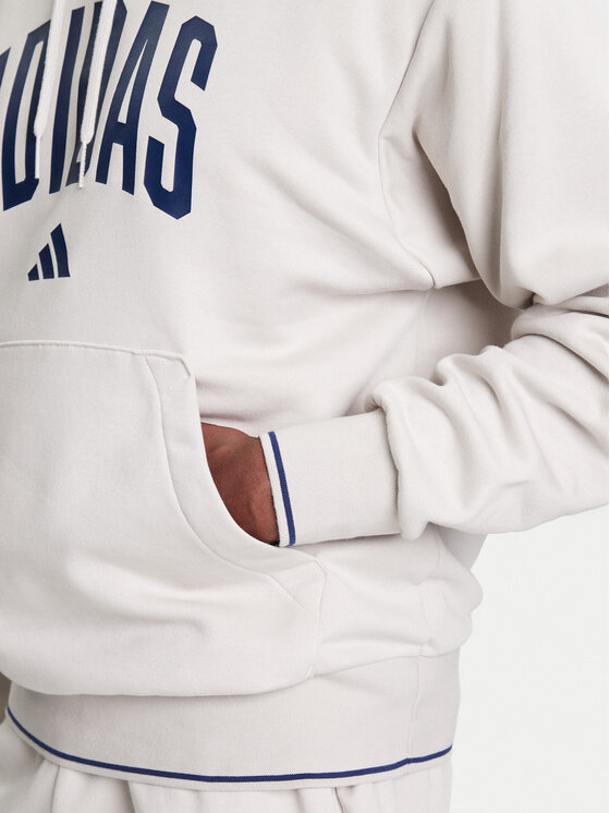 Толстовка обычного кроя Collegiate KC3872 Adidas, бежевый — фото 4