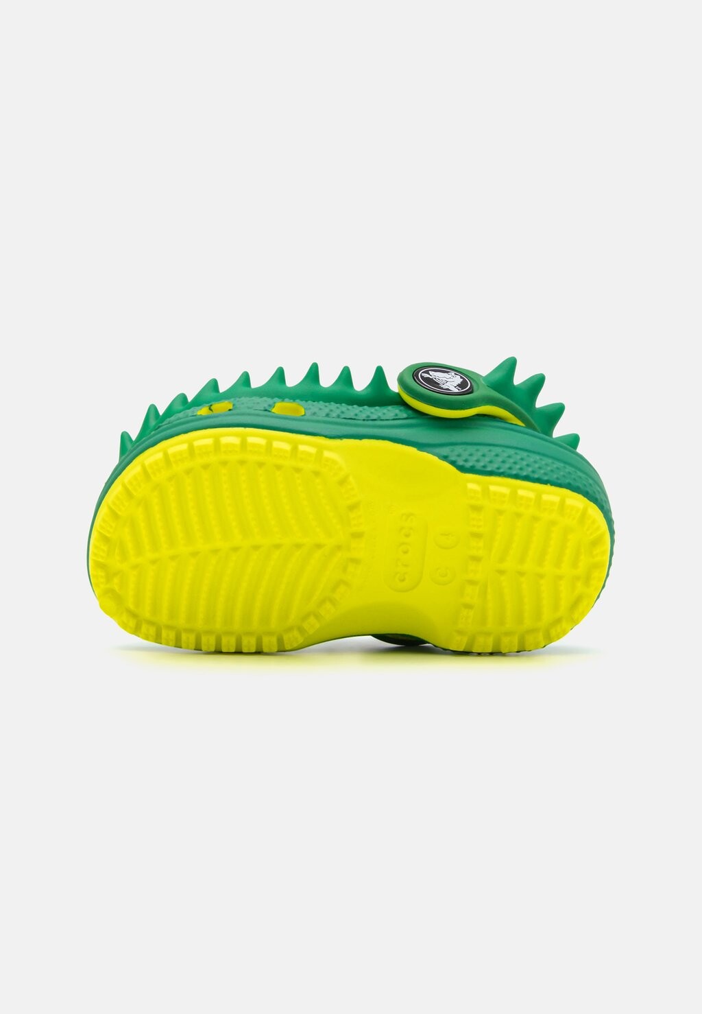 

Пляжные тапочки Crocs, темно-зеленый Classic Spikes Unisex