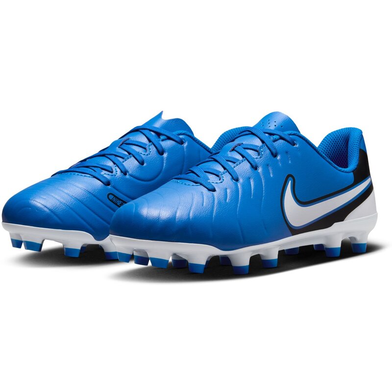 Футбольные бутсы для газона jr legend 10 club fg/mg Nike, мультиколор — фото 4