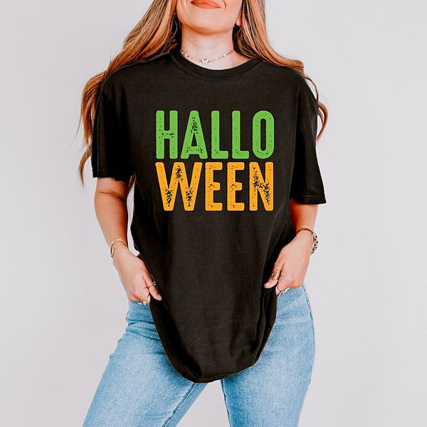 

Футболка Halloween bright distressed - garment dyed Simply Sage Market, Black, Черный, Футболка Halloween bright distressed - garment dyed Simply Sage Market, Black