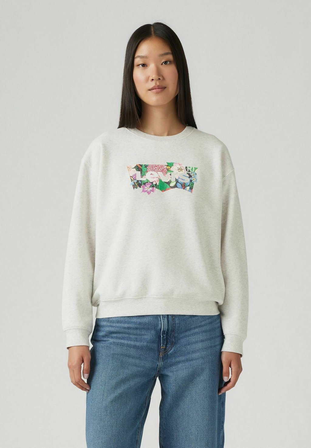

Толстовка GRAPHIC EVERYDAY CREWNECK SWEATSHIRT Levi's, слоновая кость