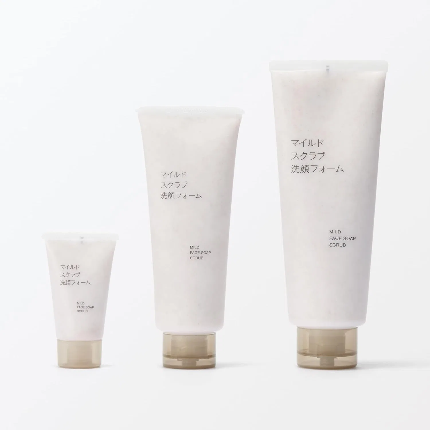 Скраб для лица Muji Mild Scrub Face Wash Foam, 220 г — фото 4