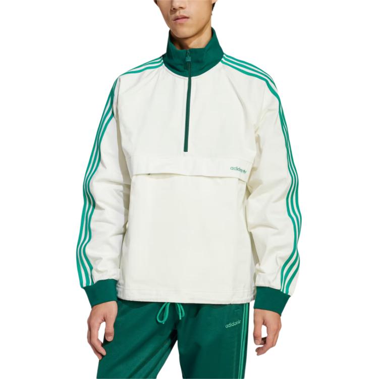 Adidas Originals Свитшот Adidas 3 Stripes, Ecru — фото 3